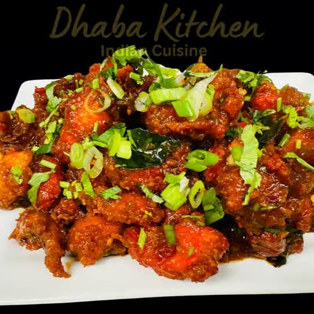 Chicken Manchurian.