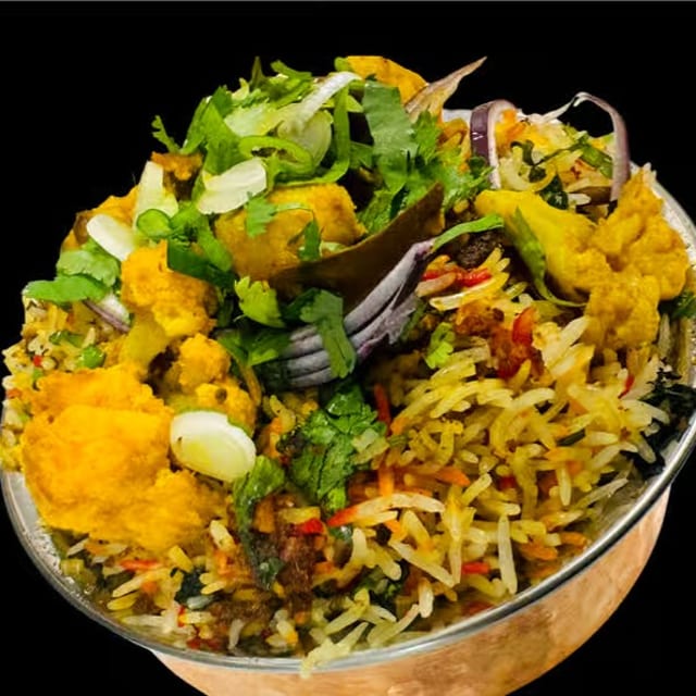 Veg Biryani.