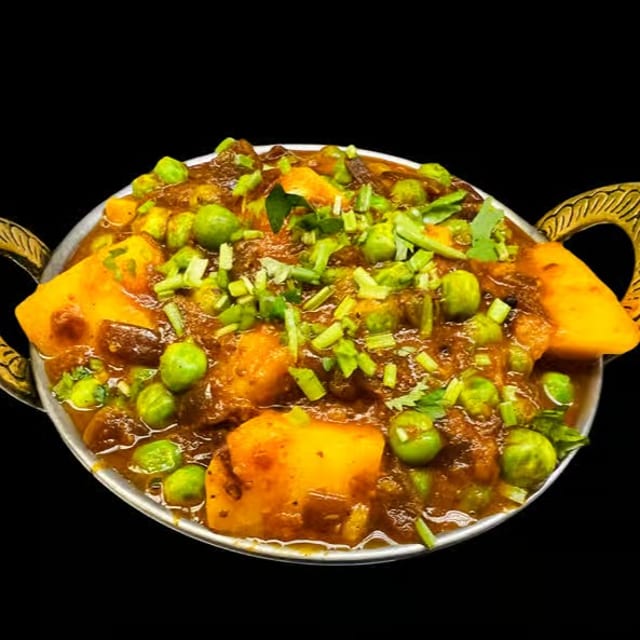Aloo Matar Curry.
