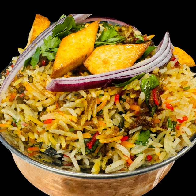 Paneer Biryani.