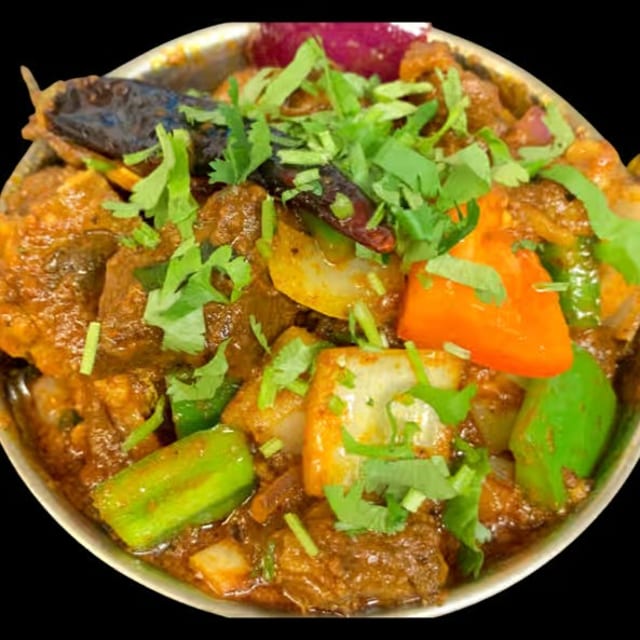 Chicken Jalfrezi.