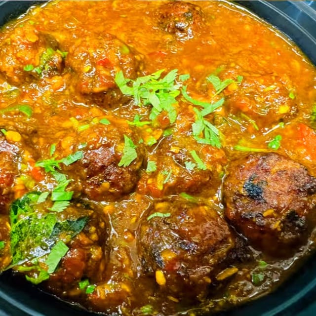 Veg Manchurian.