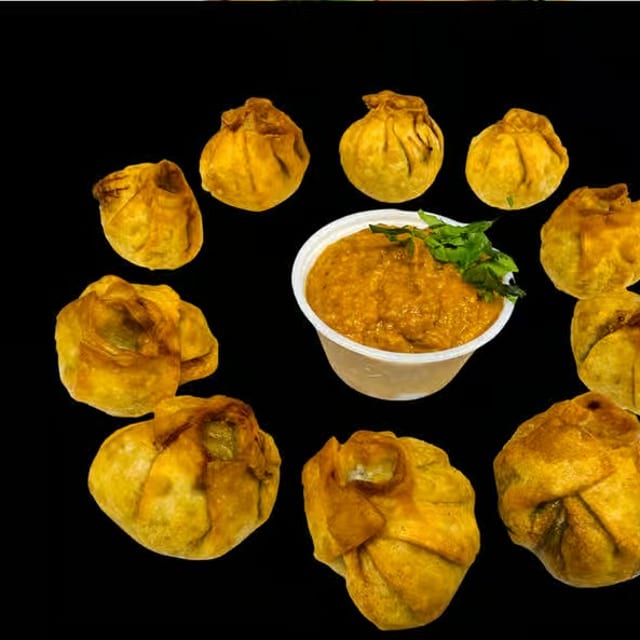 Veg Fried Momo.